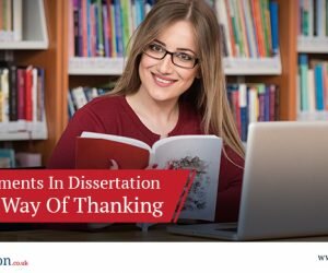 Acknowledgements In Dissertation – An Ethical Way Of Thanking